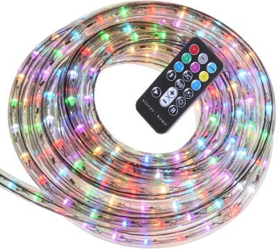 China Hotel outdoor festival decoration RGB 13mm 30LED/m led light strip rope lights waterproof for decoration for sale