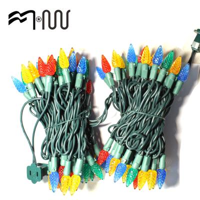 China C6 Hotel Wide Varieties Christmas Lights Blue Christmas Light For Garden for sale