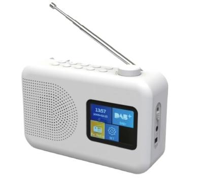 China Youtong Small Size TFT Color Display Digital Radio with Aux Portable DAB/DAB FM Radio for sale