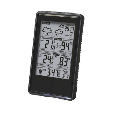 China Kleur-LCD-scherm nauwkeurig weerstation maanfasebarometer en hygrometer Te koop