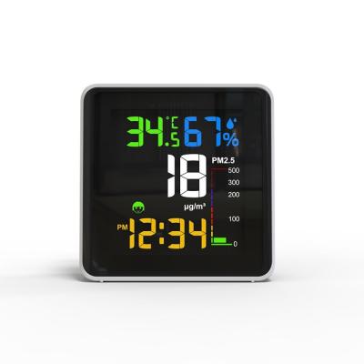 Cina 500ug/M3 Air Quality Meter Accurate Pm2 5 Air Quality Monitor con sensore di umidità in vendita