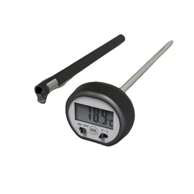 China Digital Instant Read Meat Thermometer ABS Plastic Type for Kitchen Food Digital Timer for sale