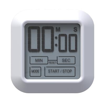 China Set Time Reminder Youton 99min 59s Digital Kitchen Timer With Touch Screen Square Desig for sale