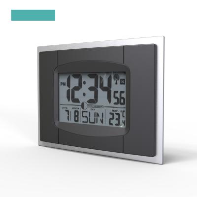 China 2024 New Design RC Wall Clock with temperature Multi Functional Table Clock for sale