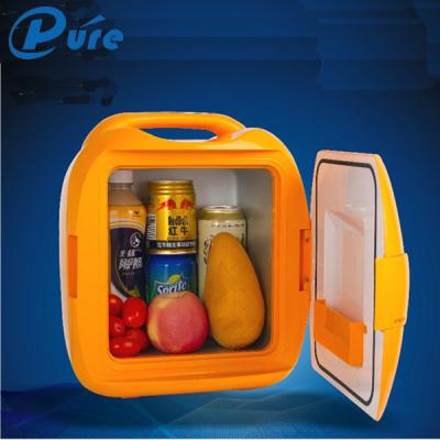 China Semiconductor Cooling System 7.8L DC 12v Car Fridge Freezer Fridge /mini Portable Car Fridge for sale