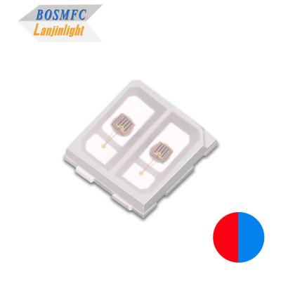 Chine Bi couleur SMD LED 3030 lumière rouge et bleue diode lumineuse multifonction à vendre