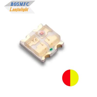 Chine Anti-statique 0603 LED SMD Bicolore, rouge et jaune 1615 puce LED super lumineuse à vendre