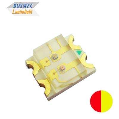 Chine LED SMD multiscène 1206 rouge jaune double couleur 120 degrés angle de vision à vendre