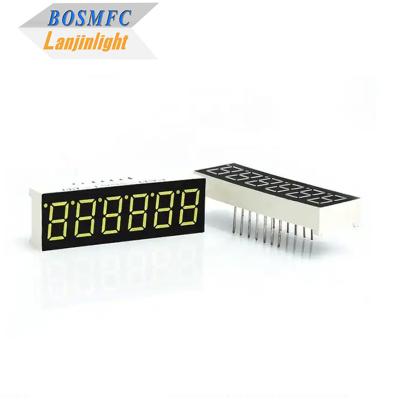 China 0.36 inch 7 segment LED display 6 cijfers multi functie 20mA Te koop