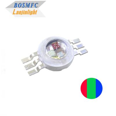 China Lámpara RGB Chip LED de alta potencia 3W multifuncional para el foco en venta