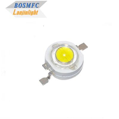 China 1W 140ml High Power LED Chip Lamp Bead 3W Super White For Flash Light for sale