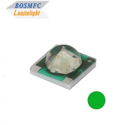 China Green Color High Power LED Chip 3535 SMD Diode High Lumen 3W for sale