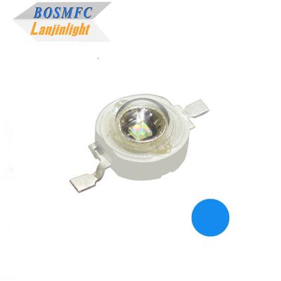 China 1W 3W Chip LED de alta potencia longitud de onda 460-472m para lámparas de iluminación DIY en venta