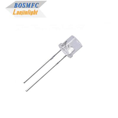 China Chip LED IR de 5 mm de alto plano 940nm 850nm longitud de onda para el sensor de humo en venta