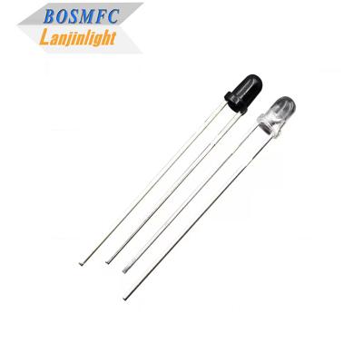 Chine Puce LED IR 3 mm durable polyvalente à travers le trou 940nm 850nm à vendre