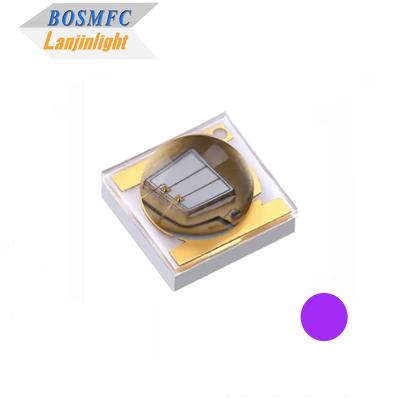 China 3W 3535 Superficie montada UV LED Chip de alta potencia UVA UVC 365nm para curado UV en venta