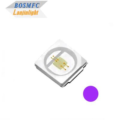 China 385nm 395nm Ultravioleta LED Chip, SMD LED con trampa de inserción 3030 1W en venta