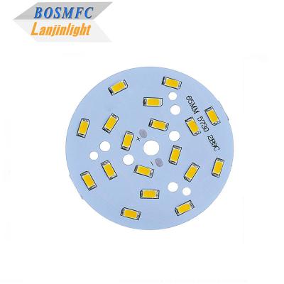 China 5730 5630 SMD LED PCBA 110V 220V 3W 9W 18W  circuit board Practical For Bulb for sale