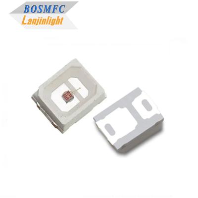 China Chip rojo profundo SMD 2835 650nm 660nm 60mA para plantas luz de crecimiento LED en venta