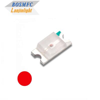 Cina Luce rossa 1206 SMD LED pratico, alta luminosità 3216 chip LED luminoso in vendita