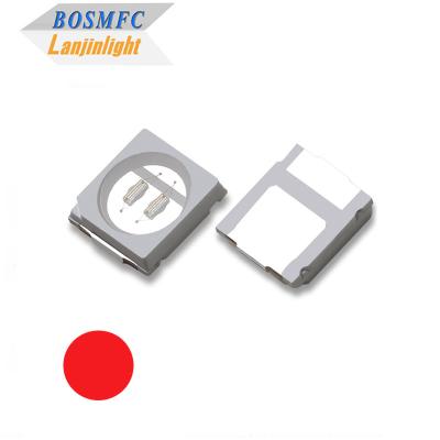 China 3030 SMD LED-Chips 1W 2 Chips hohe Leuchtkraft 660nm Rotlicht 3030 SMD LED zu verkaufen