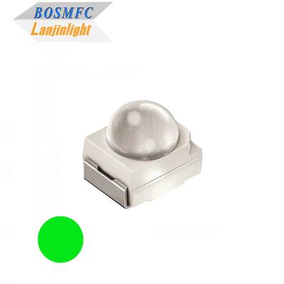 China Traffic Light 3528 SMD LED 60 Degree high brightness Green Lighting Dome Lens For Car Lights for sale