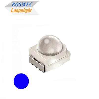 China Multiscene 3528 SMD LED Dome Lens 60 degrees blue light for Car Light for sale