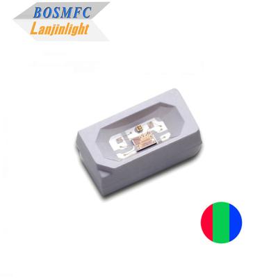 China DC 5V 4 pines vista lateral 4020 SMD LED RGB con IC SK6812 disipación de calor en venta