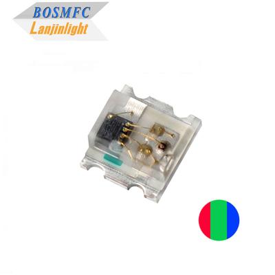 中国 12mA 0807 RGB LED 内蔵IC 5v アンチステティック 0805 多色 LED SMD 販売のため