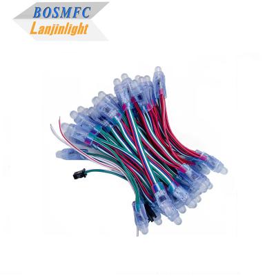 China Factory Full Color Programmable DC5V WS2811  RGB Pixel Light String Waterproof IP68 9mm 12mm Led String for sale