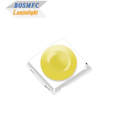 China High Power Warm White Cold White 1w 3030 SMD LED Dome Lens Viewing Angle 30 Degrees 60 Degrees For Car Light for sale