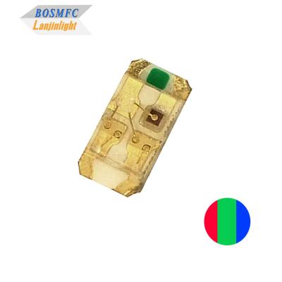 Cina 0603 RGB LED Sanan chip 1608 SMD Tricolor (rosso, verde, blu) in vendita