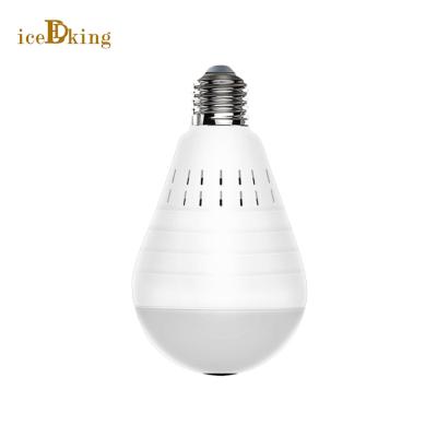 China 360 Degree Panoramic LED Light Camera IP Two-Way Audio Light Bulb Wireless Video Camera For Home for sale