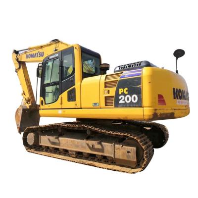 China Factory Price PC200 Excavators High Operating Efficiency Cost Effective Used Excavator 0.93m3 Crawler Excavators for sale