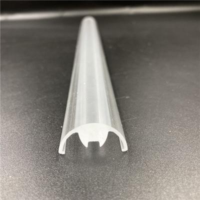 China Light-fitting custom size and beam angle extrusion pmma acrylic lens for sale