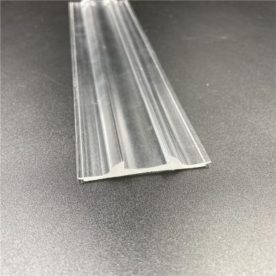 China New optical size photometric custom PC polycarbonate / acrylic pmma led linear extrusion lens for sale