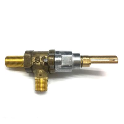 China QS 160F Outdoor Single Spray Brass Gas Valve For Furnace , Gas Furnace Parts for sale