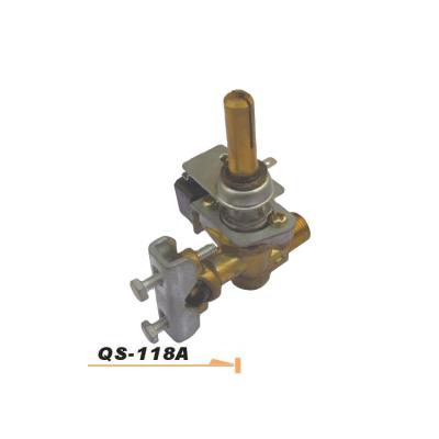 China QS 118A Gas Cooker Outdoor Valve With Switch Cooker Parts for sale