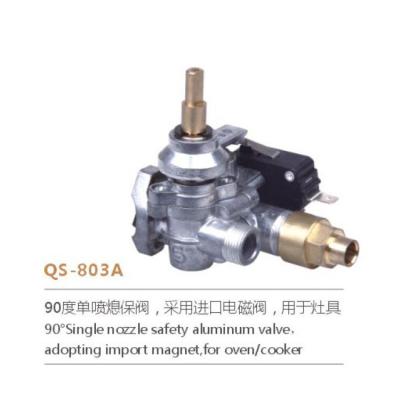 China Outdoor QS L803A built in hob range cooker with Orkli magnet safety alumninum gas valve with thermocouple for sale