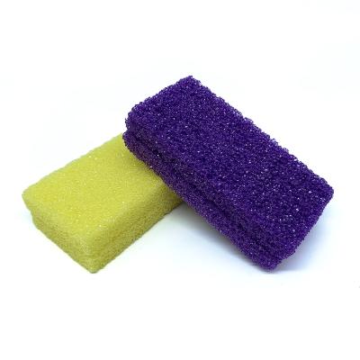 China Logistics 1600pcs/cases Disposable Pumice Pad Pu Foam Quick Nail Professional Salon Mini for sale