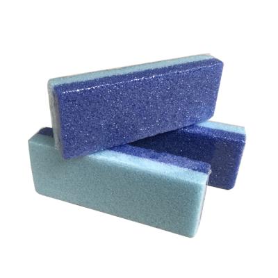 China 2020 New PU Pumice Nail Salon Supply 2 In 1 Disposable Mini Pumice Sponge Foot Pad Stone for sale