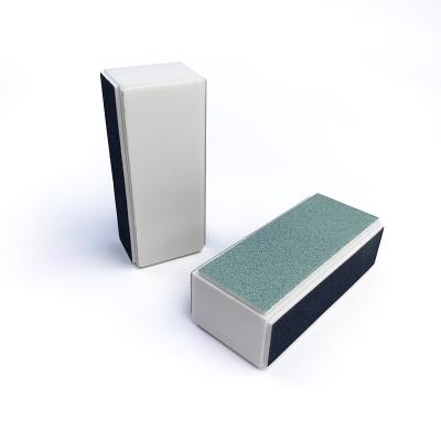 China Nail Salon Custom 4 Sides Sponge 4 In 1 Nail Buffer Polishing Sanding Block For Salon for sale