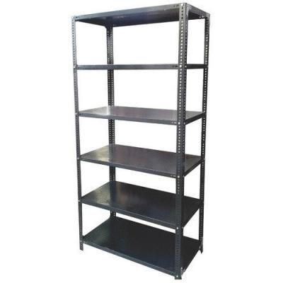 China Corrosion Protection 4/5 Level With Screw Corner Metal Storage Rack Wholesale, Warehouse Storage Rack, Slotted Corner Storage Rack for sale