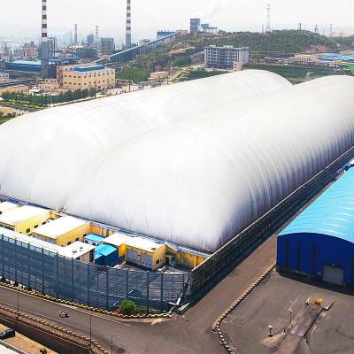 China Large Membrane Promotion Outdoor Advertising Membrane Inflatable Tent Industry Structure Building Air Conditioned Dome For Outdoor Warehouse for sale