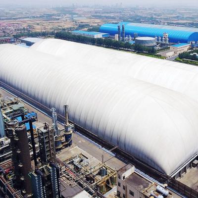 China Custom environmental friendly industry air shed outdoor advertising promotion coal Supportstructures inflatable membrane structure for sale