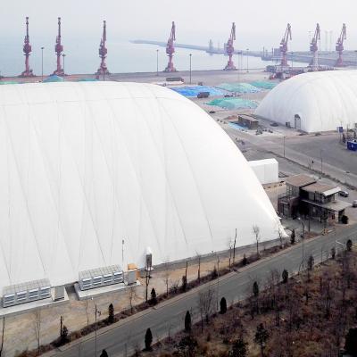 China High Quality Durable Outdoor Advertising Promotion Logistics And Warehousing Inflatable Membrane Dome Tents Airs Supportstructures for sale