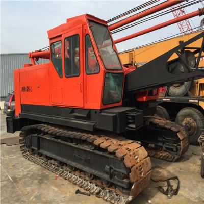 China TRUCK CRANE 50Ton KH125 Factory Supply Good Quality Direct Crawler Crane for sale