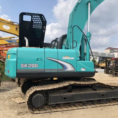 China Construction worksÂ   Japanse SK200 Grab Excavator Working Hours Excavator for sale