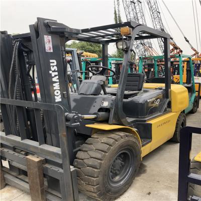 China Garment Shops 3m 5 Ton Komatsu Forklift Hot Sale Forklift Wholesale for sale