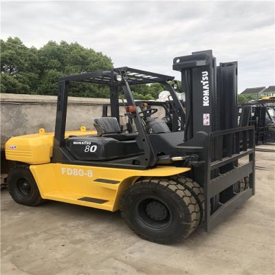 China High Efficiency Forklift Wholesale 8 Ton 3m Komatsu Forklift Hot Sale for sale